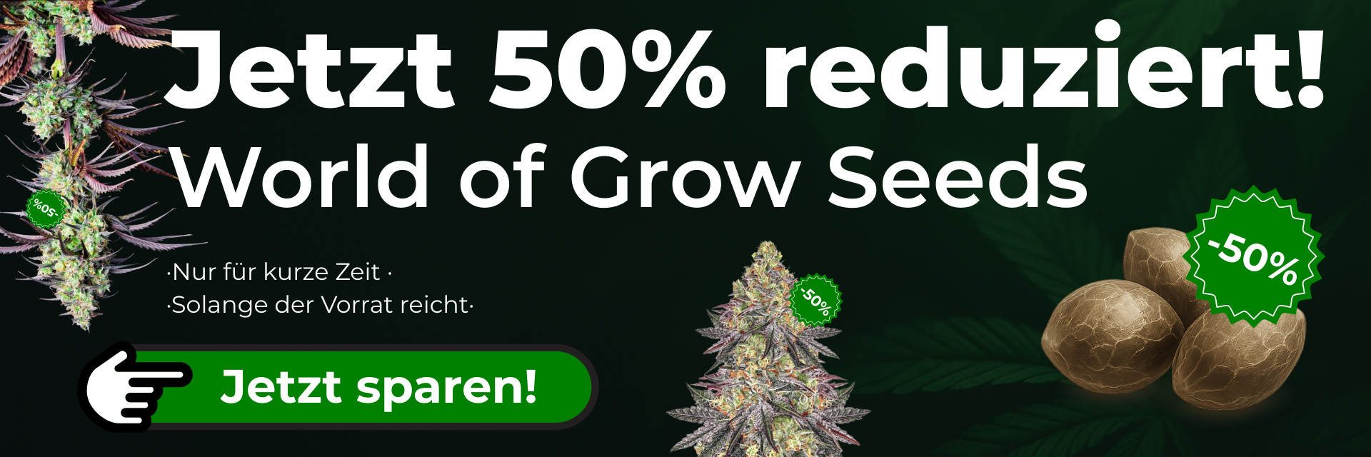 WoG SEEDS Black Friday Sale Banner