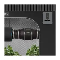 AC Infinity CLOUDLINE PRO T4 | Smart EC Rohrventilator 100mm | 348 m³/h & WiFi Controller