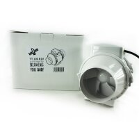 Taifun 2 Speed controlled Inline Ventilator 145/187m³/h 100mm