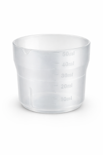 Messbecher 50ml - 10ml Teilung