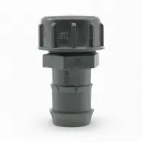 PE Endstopfen 25mm x 3/4 Zoll A.G.