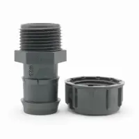 PE Endstopfen 25mm x 3/4 Zoll A.G.