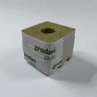 Grodan - Steinwollblock 7.5x7.5cm kleines Loch