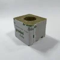 Grodan - Steinwollblock 7.5x7.5cm großes Loch