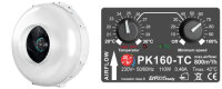Prima Klima Fan PK-160-TC | 800m³/h | Temp. Controlled | 160mm