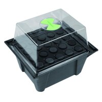 growPLANT Propagator Hydrogewächshaus für 20...