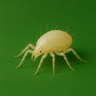 Amblyseius swirskii (Raubmilben) Tütchen 6250Stk. 100m² gegen Thripse, Spinnmilben, Weiße Fliegen, Falsche Spinnmilben Für hohe Temperaturen