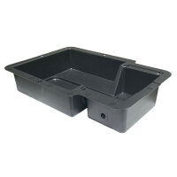Autopot - 1Pot Tray und Deckel Schwarz (SQUARE)